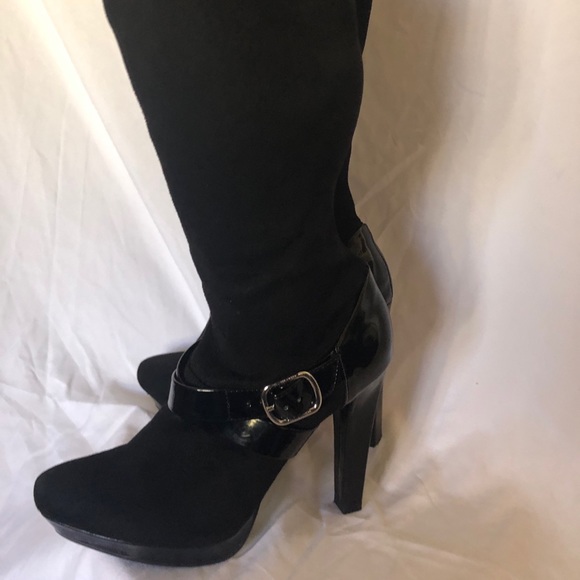 kohl Shoes - Black High Heel Boots